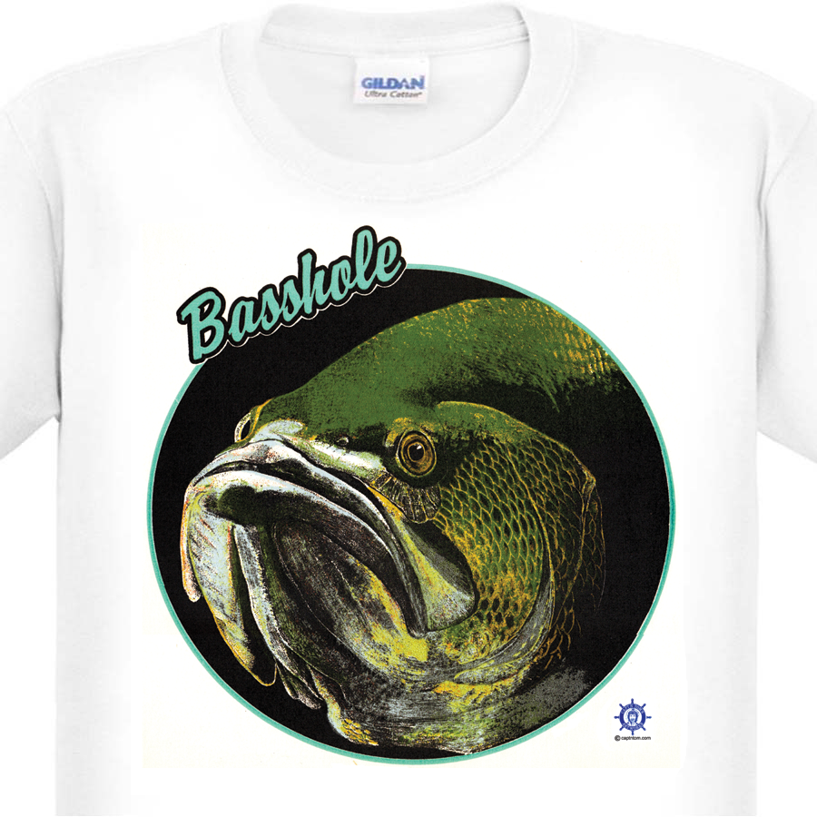 3001 – Largemouth Bass T-Shirt – Basshole