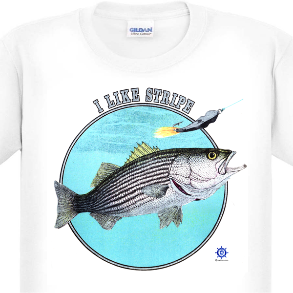 striper fishing T-Shirt