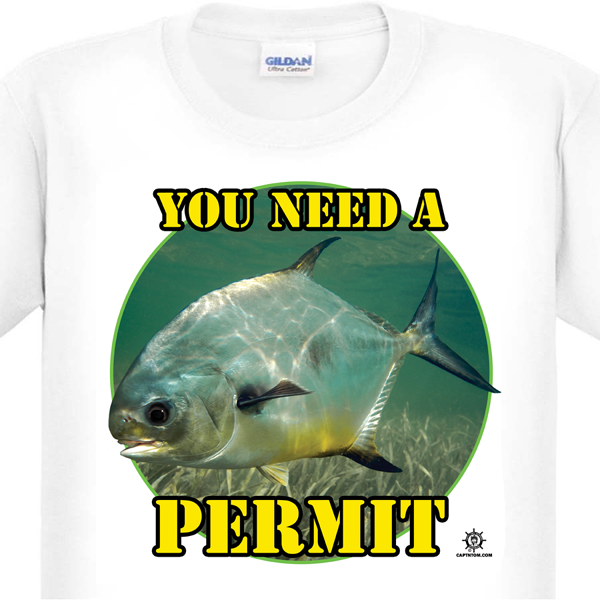 Permit Fishing T-Shirt