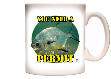Permit Fishing Coffee Mug