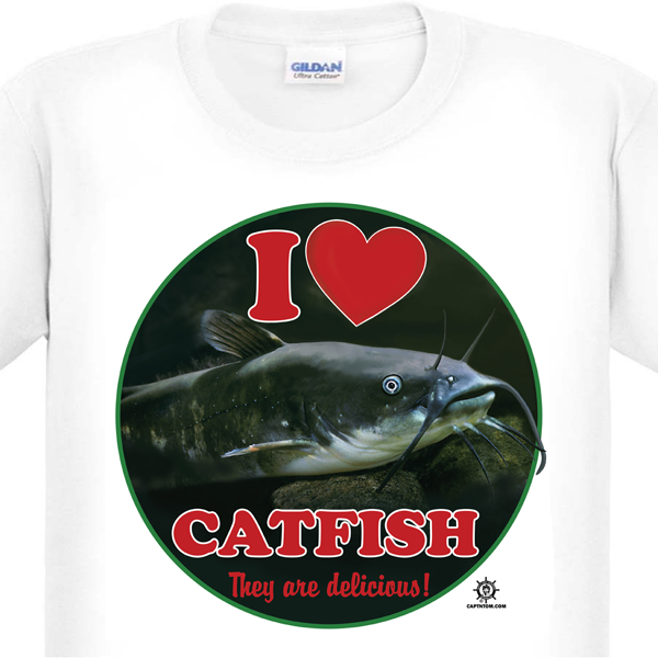 Funny Catfish Fishing T-Shirt