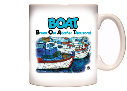 Funny Boating Coffee Mug