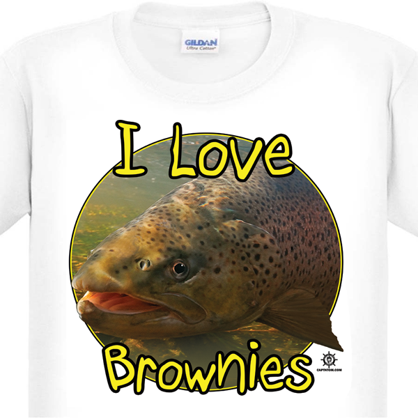 Brown Trout Fishing T-Shirt