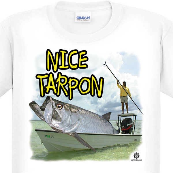 Funny Tarpon Fishing T-Shirt