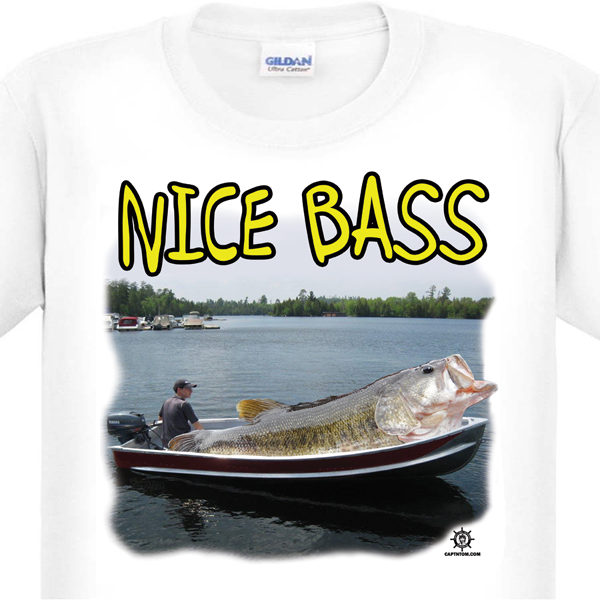 Funny Largemouth Bass Fishing T-Shirt