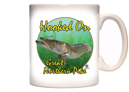 Great Northern Pike Fishing Coffee Mug