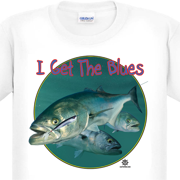 Bluefish Fishing T-Shirt