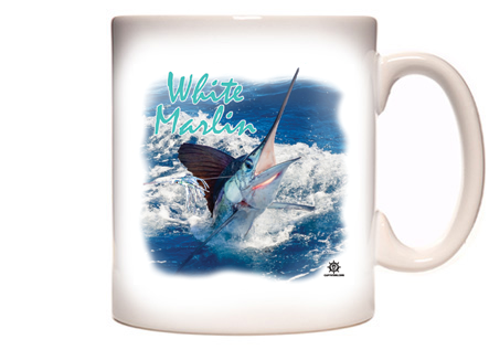 White Marlin Coffee Mug