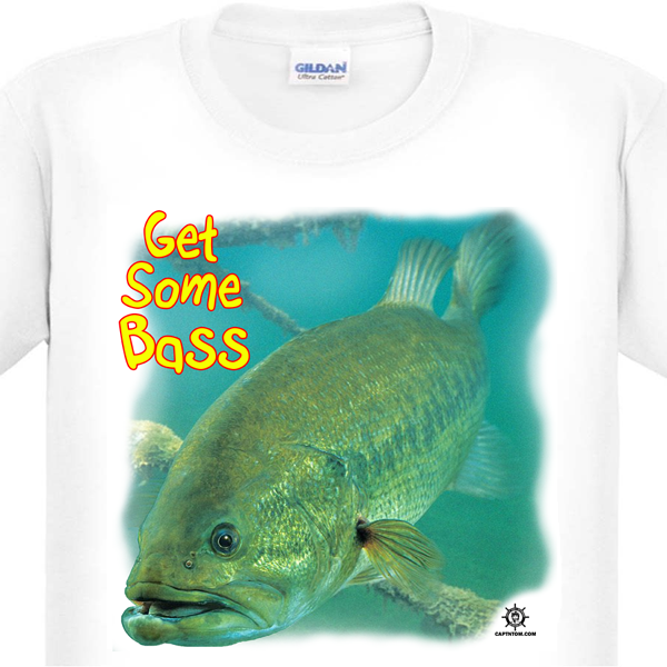 Funny Bass Fishing T-Shirt