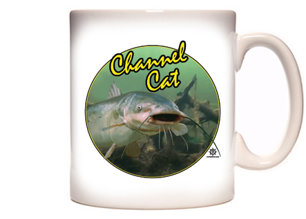 Channel Catfish Fishing Coffee Mug