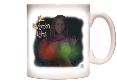 Nice Navigation Lights Coffee Mug