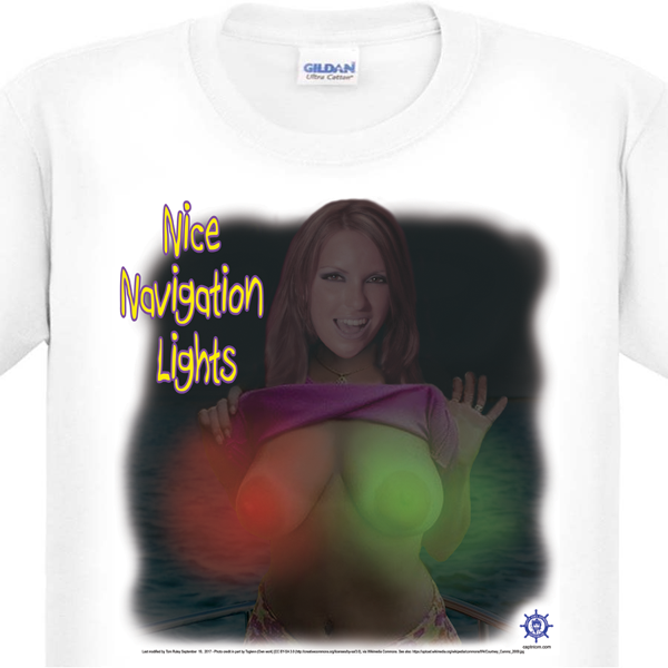Nice Navigation Lights T-Shirt