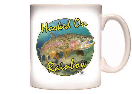 Rainbow Trout Fishing Coffee Mug