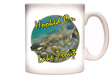 Lake Trout Fishing Coffee Mug