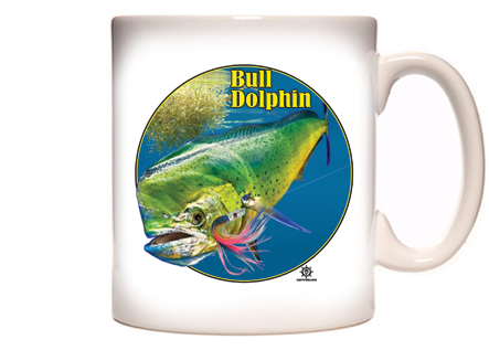 Dolphin Fishing Coffee Mug