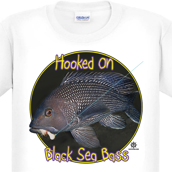 Black Sea Bass Fishing T-Shirt