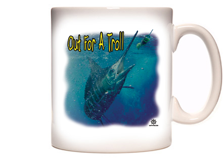 Blue Marlin Fishing Coffee Mug