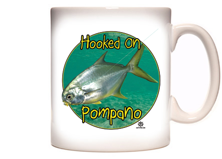 Pompano Fishing Coffee Mug