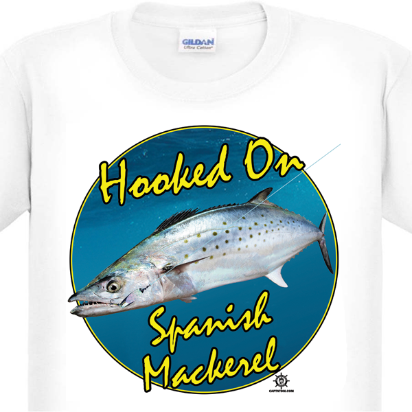 Spanish Mackerel Fishing T-Shirt