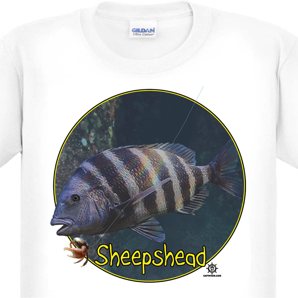 Sheepshead Fishing T-Shirt