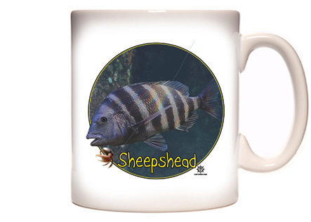 Sheepshead Fishing Coffee Mug