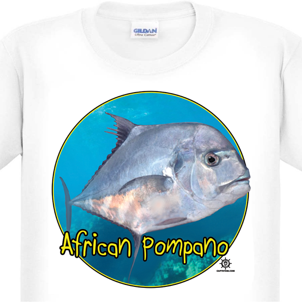 African Pompano Fishing T-Shirt