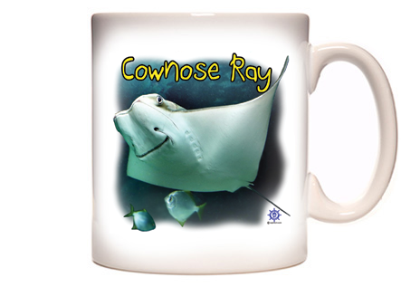Cownose Ray Fishing Coffee Mug