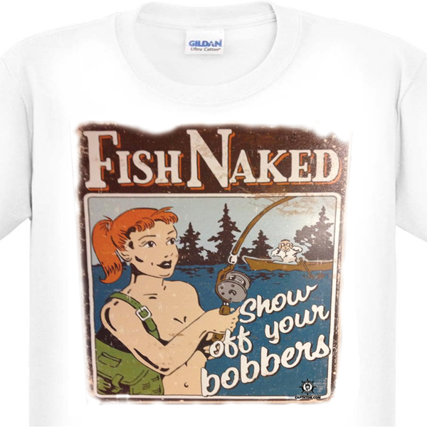 Funny Fish Naked T-Shirt