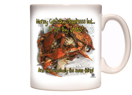 Funny Steamed Crabs Coffee Mug