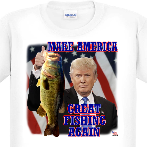 Make America Great Fishing Again T-Shirt
