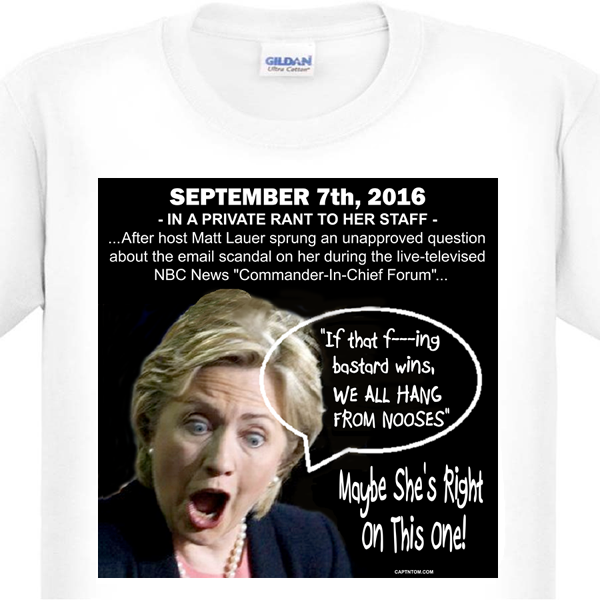 Hillary Clinton Rant T-Shirt