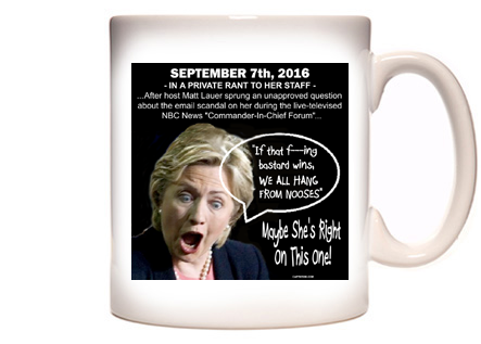 Hillary Clinton Rant Coffee Mug