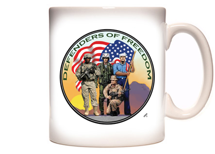 Defenders of Freedom Coffee Mug