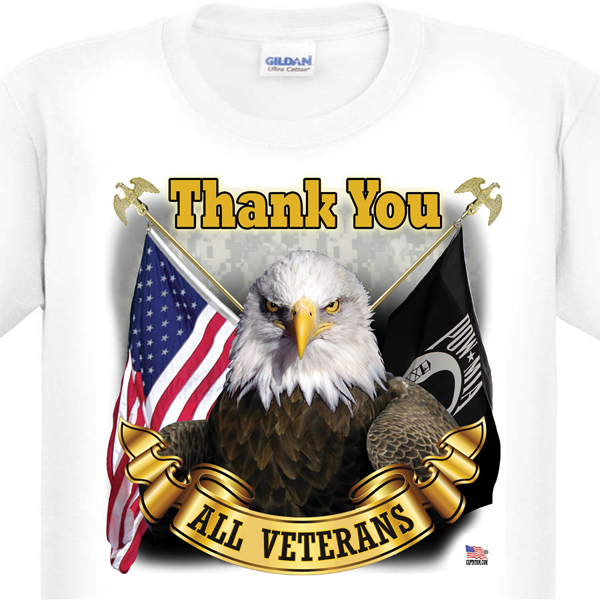 Thank You All Veterans T-Shirt
