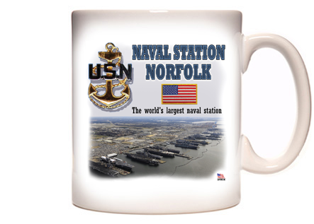 Naval Station Norfolk Coffee Mug
