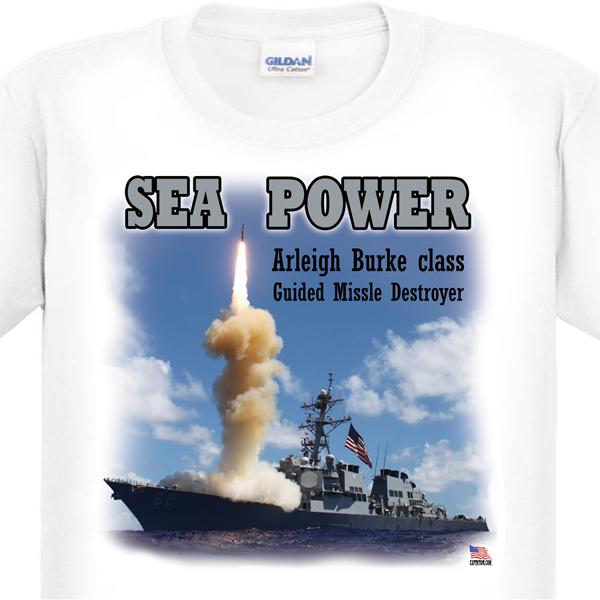 Arleigh Burke Class Destroyer T-Shirt