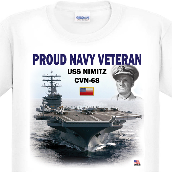 USS Nimitz Veteran T-Shirt