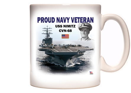 USS Nimitz Veteran Coffee Mug