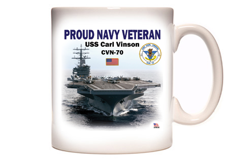 USS Carl Vinson Veteran Coffee Mug