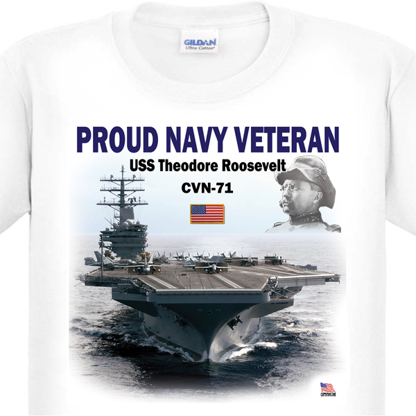 USS Roosevelt Veteran T-Shirt