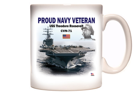 USS Roosevelt Veteran Coffee Mug