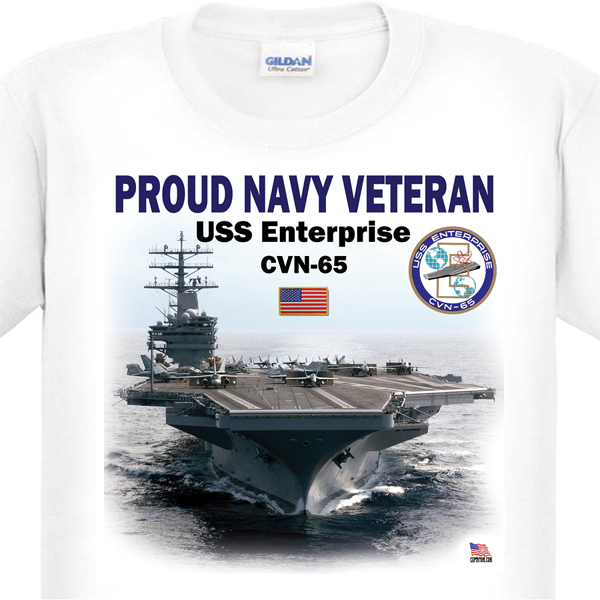 USS Enterprise Veteran T-Shirt