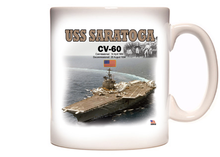 USS Saratoga Coffee Mug