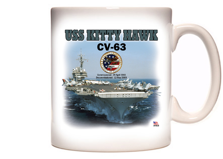 USS Kitty Hawk Coffee Mug