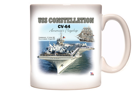 USS Constellation Coffee Mug