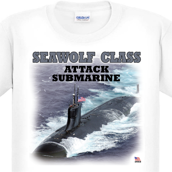 Seawolf Class Submarine T-Shirt