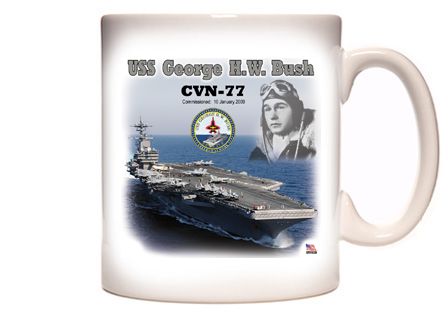 USS George H. W. Bush Coffee Mug
