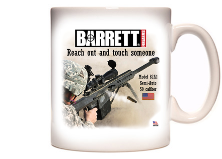 Barrett 50 Caliber Coffee Mug