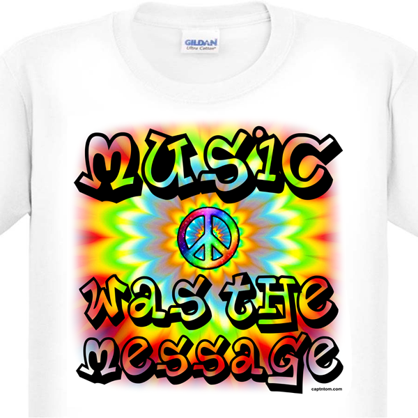 Music Was The Message T-Shirt