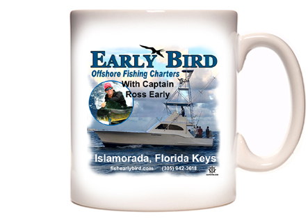 Early Bird Offshore Fishing Charters Coffee Mug